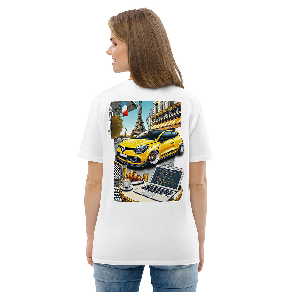 Thumbnail: T-shirt Pleingaz CLIO RS - du S au 5XL - Unisex 100% coton bio Oeko-Tex