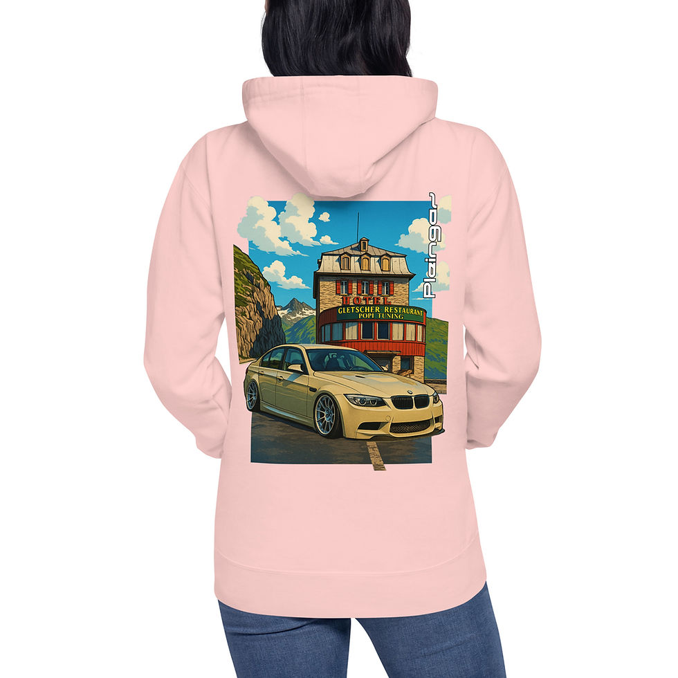 Miniature : Hoodie Pleingaz E90 M3 POPI - du S au 3XL - unisex coton/polyester