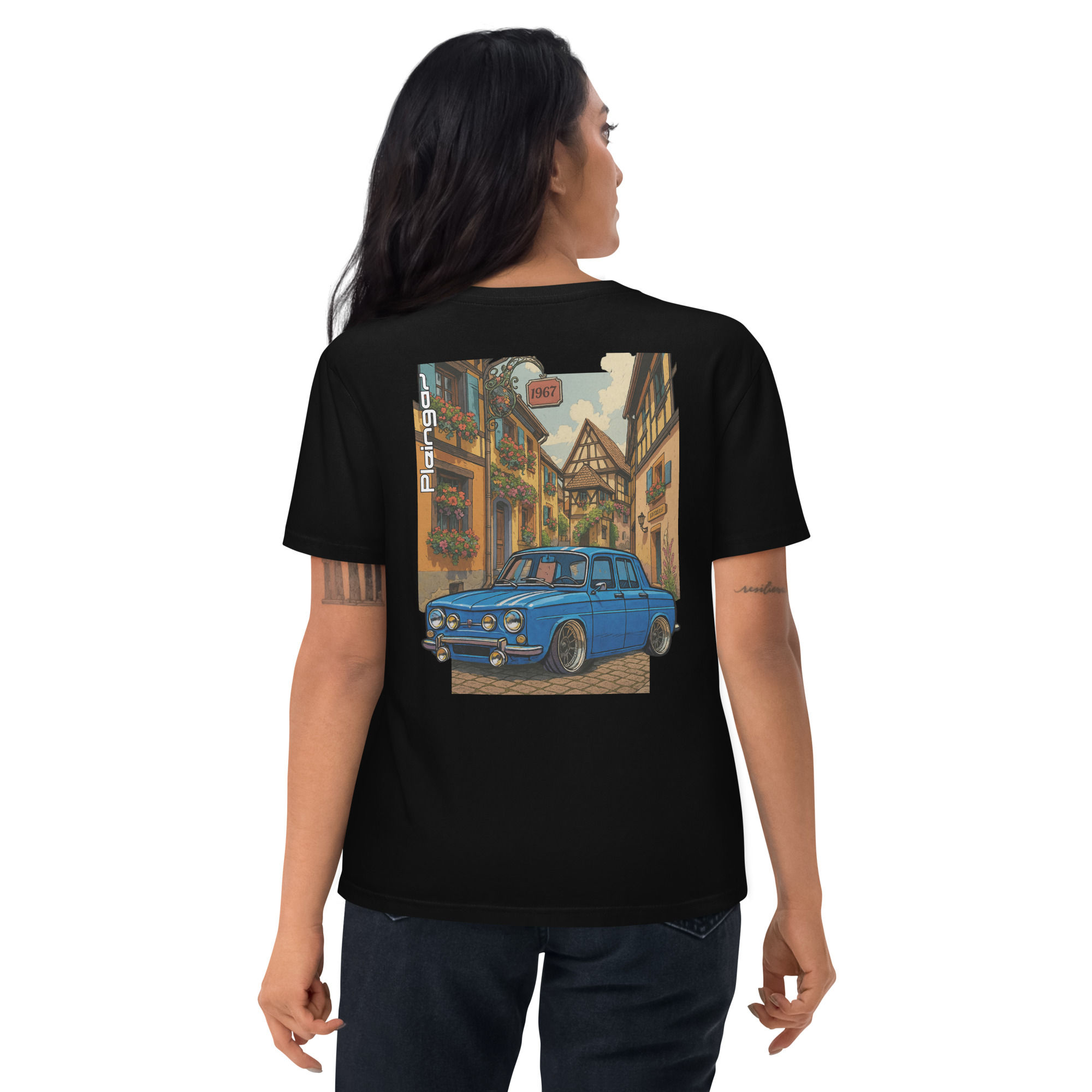 T-shirt Pleingaz R8 GORDINI - du S au 5XL - unisex 100% coton bio Oeko-Tex