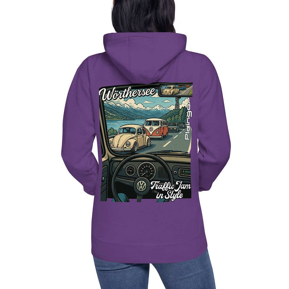 Miniature : Hoodie Pleingaz WÖRTHERSEE TRAFFIC JAM - du S au 3XL  - unisex coton/polyester