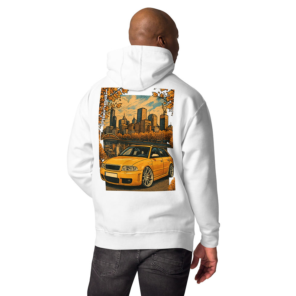 Thumbnail: Hoodie Pleingaz RS4 B5 - du S au 3XL - unisex coton/polyester
