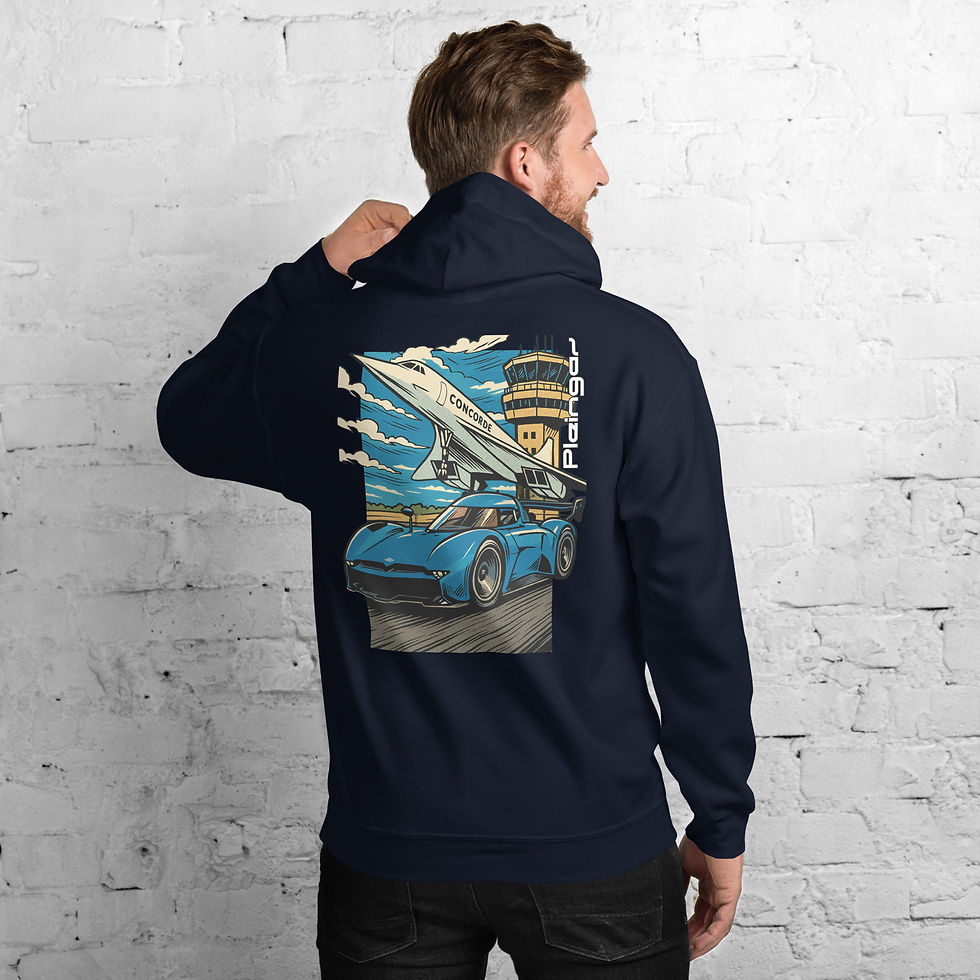Thumbnail: Hoodie Pleingaz Spéirling unisex coton/polyester