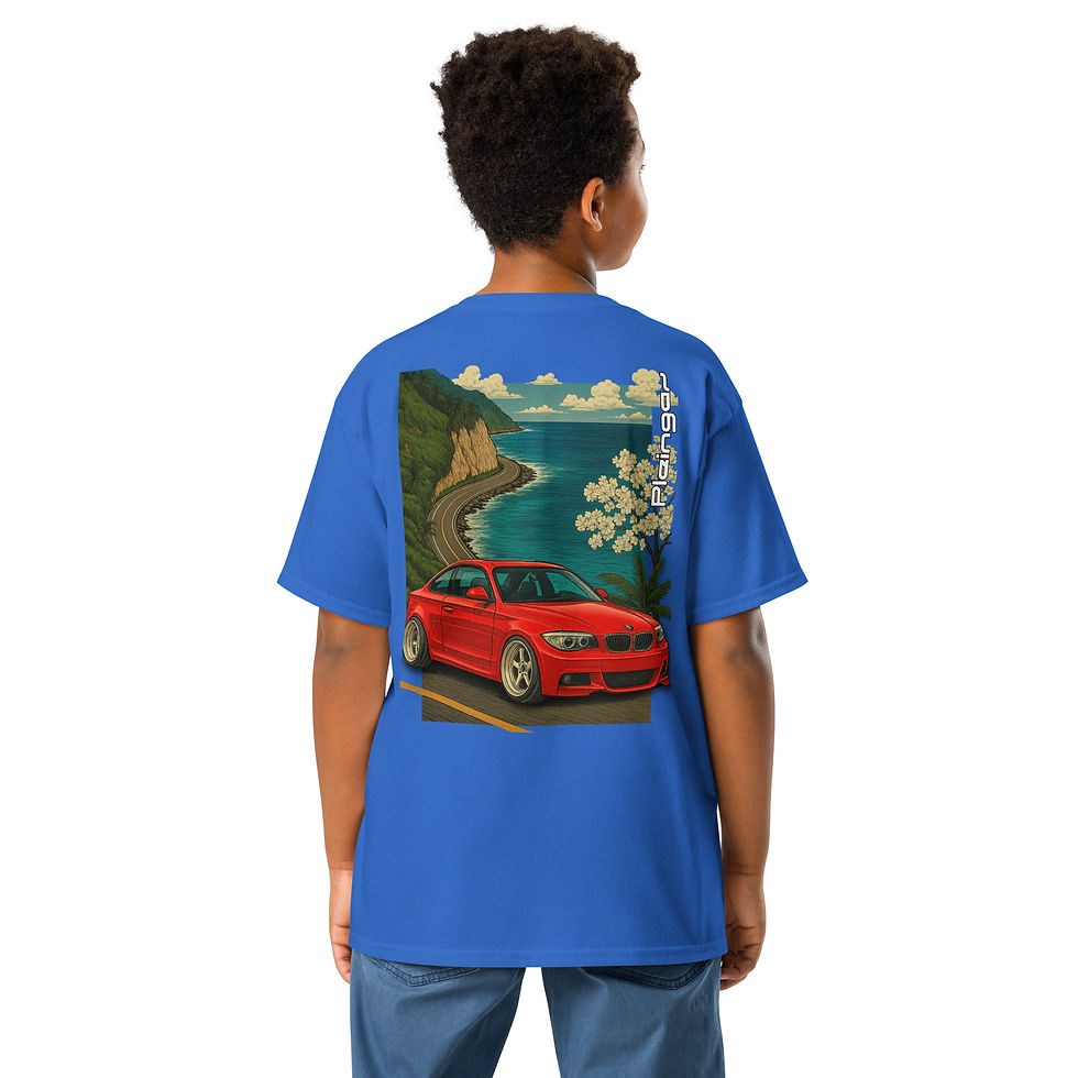 Thumbnail: Kid t-shirt Pleingaz M135I E82 COUPÉ unisex coton oeko-tex