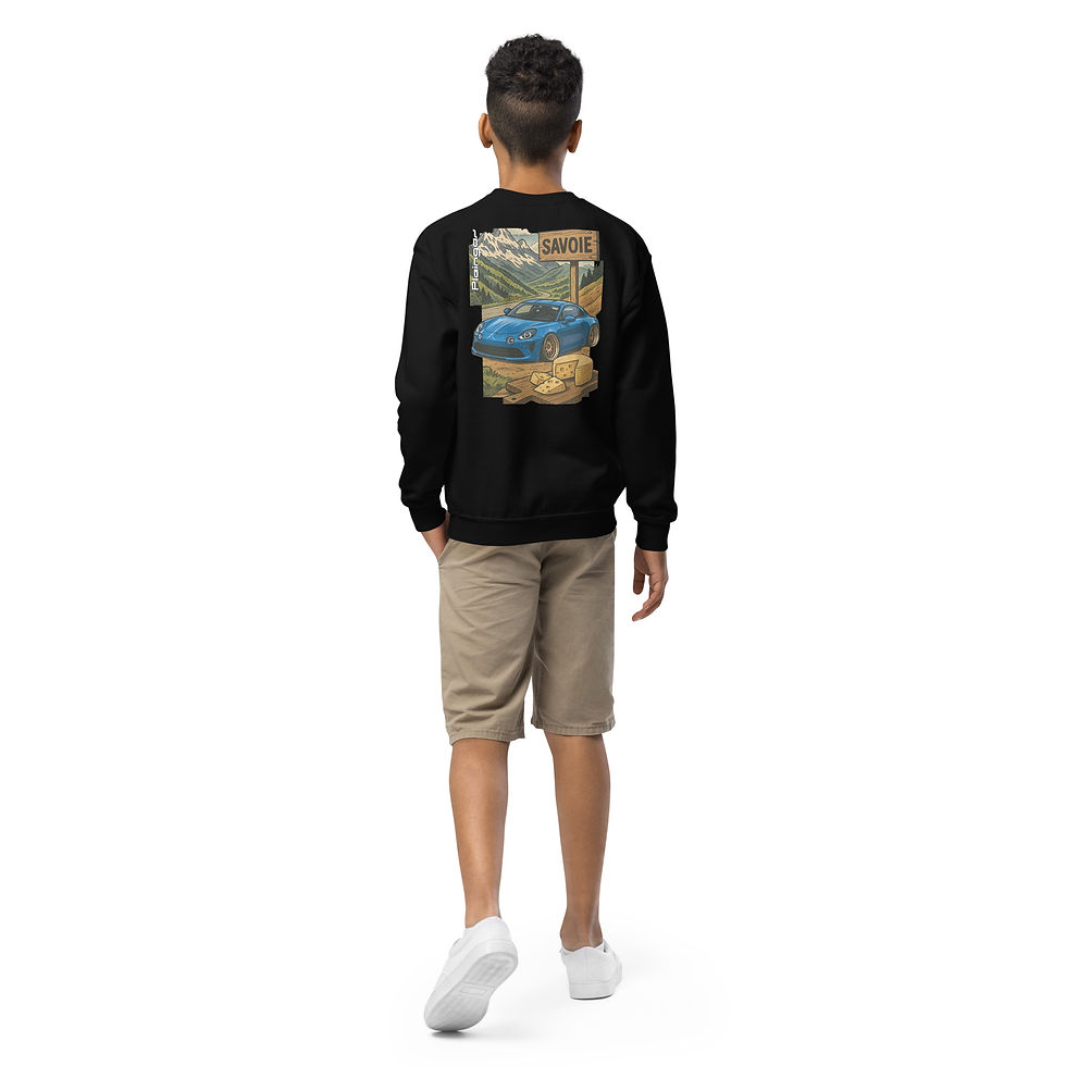 Thumbnail: Kids Sweater Pleingaz A110 SAVOIE unisex coton/polyester