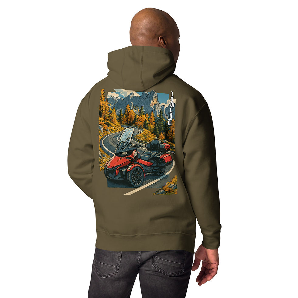 Thumbnail: Hoodie Pleingaz SPYDER RT - du S au 3XL  - unisex coton/polyester