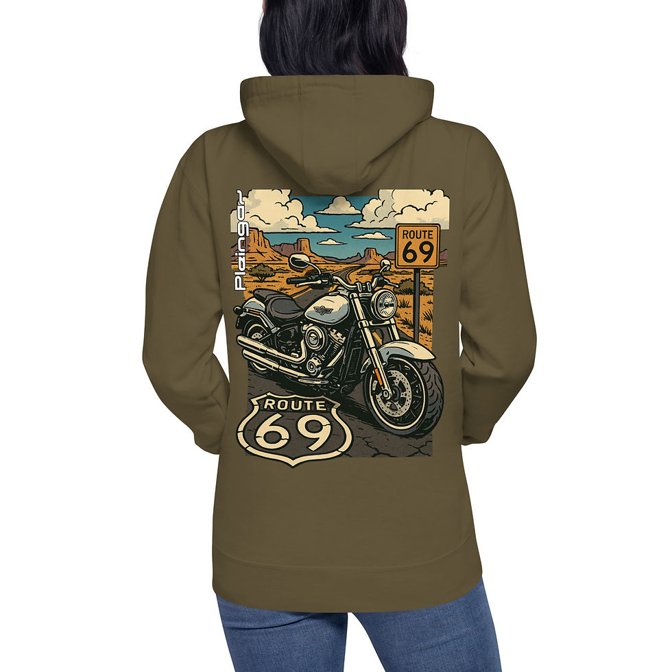 Thumbnail: Hoodie Pleingaz MOTO - du S au 3XL  - unisex coton/polyester