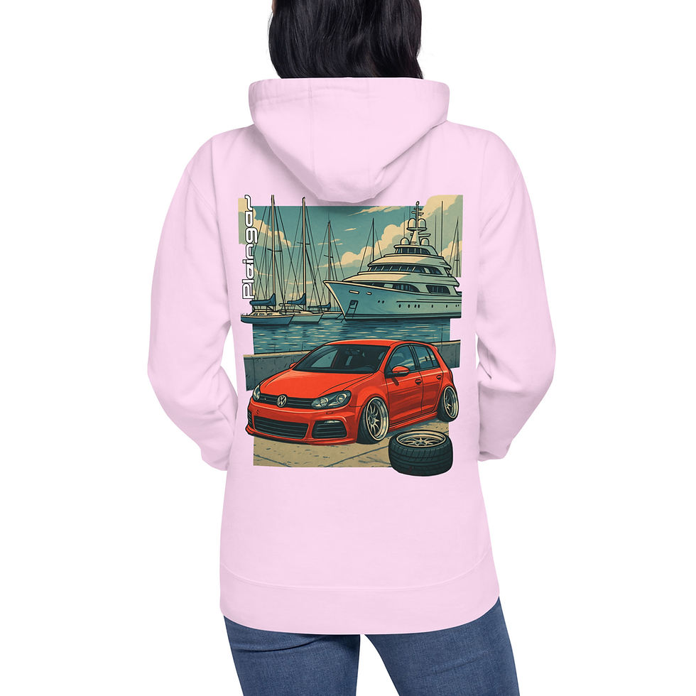 Miniature : Hoodie Pleingaz MK6 R YACHT - du S au 3XL - unisex coton/polyester