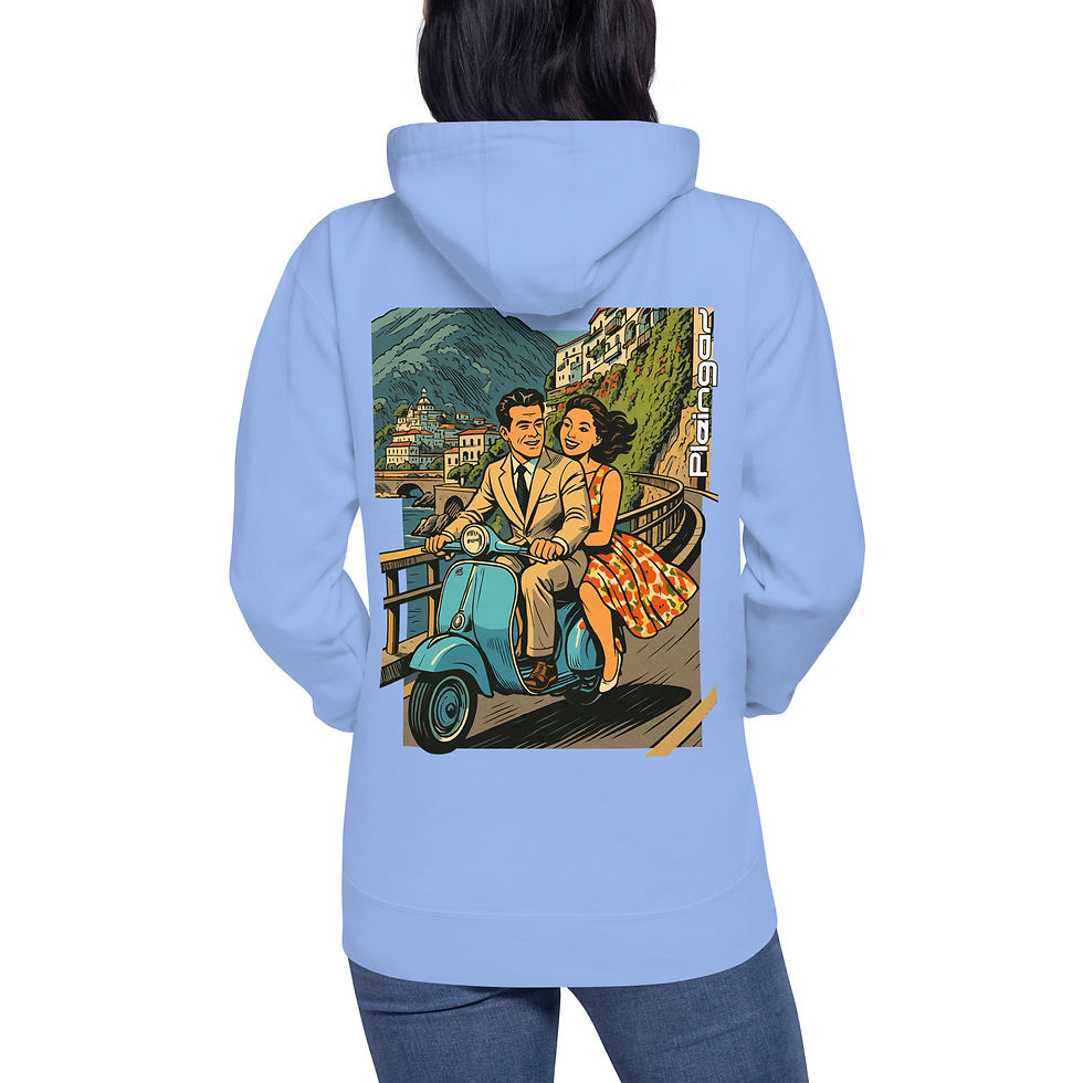 Thumbnail: Hoodie Pleingaz PRIMAVERA - du S au 3XL  - unisex coton/polyester