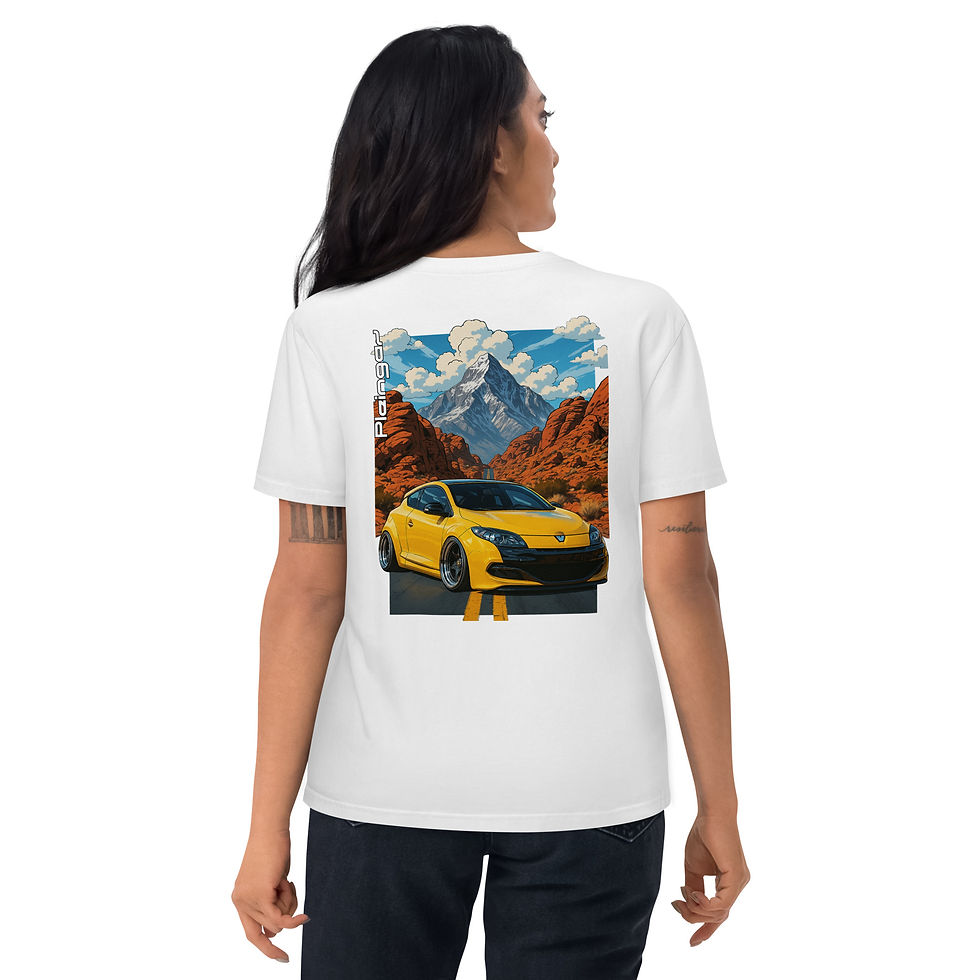 Thumbnail: T-shirt Pleingaz MEGANE RS MK3 - du S au 5XL - unisex en coton bio Oeko tex