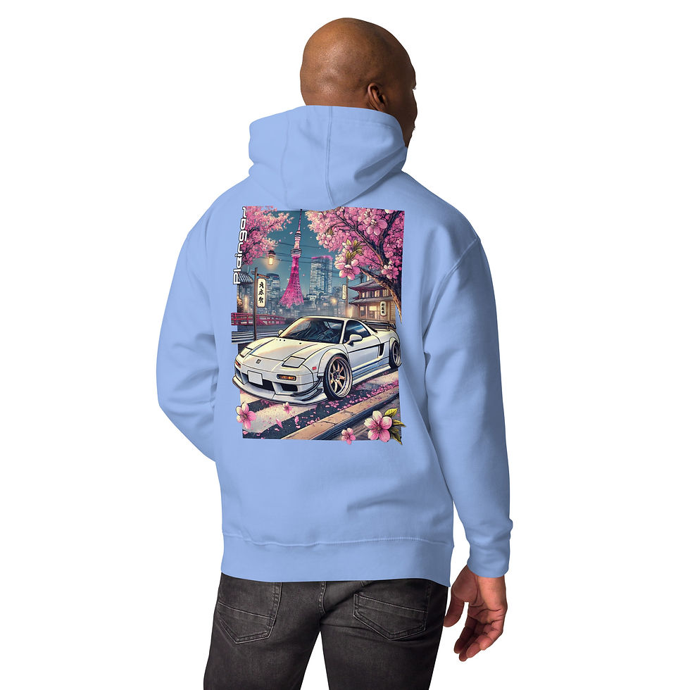 Thumbnail: Hoodie Pleingaz NSX - du S au 3XL - unisex coton/polyester