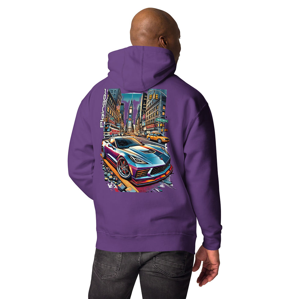 Thumbnail: Hoodie Pleingaz C7 - du S au 3XL - unisex coton/polyester