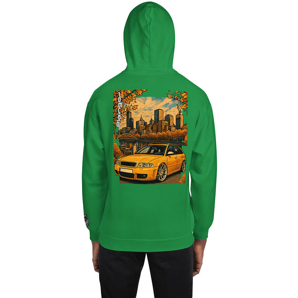 Miniature : Sweat à capuche Pleingaz RS4 B5 Unisex coton/polyester