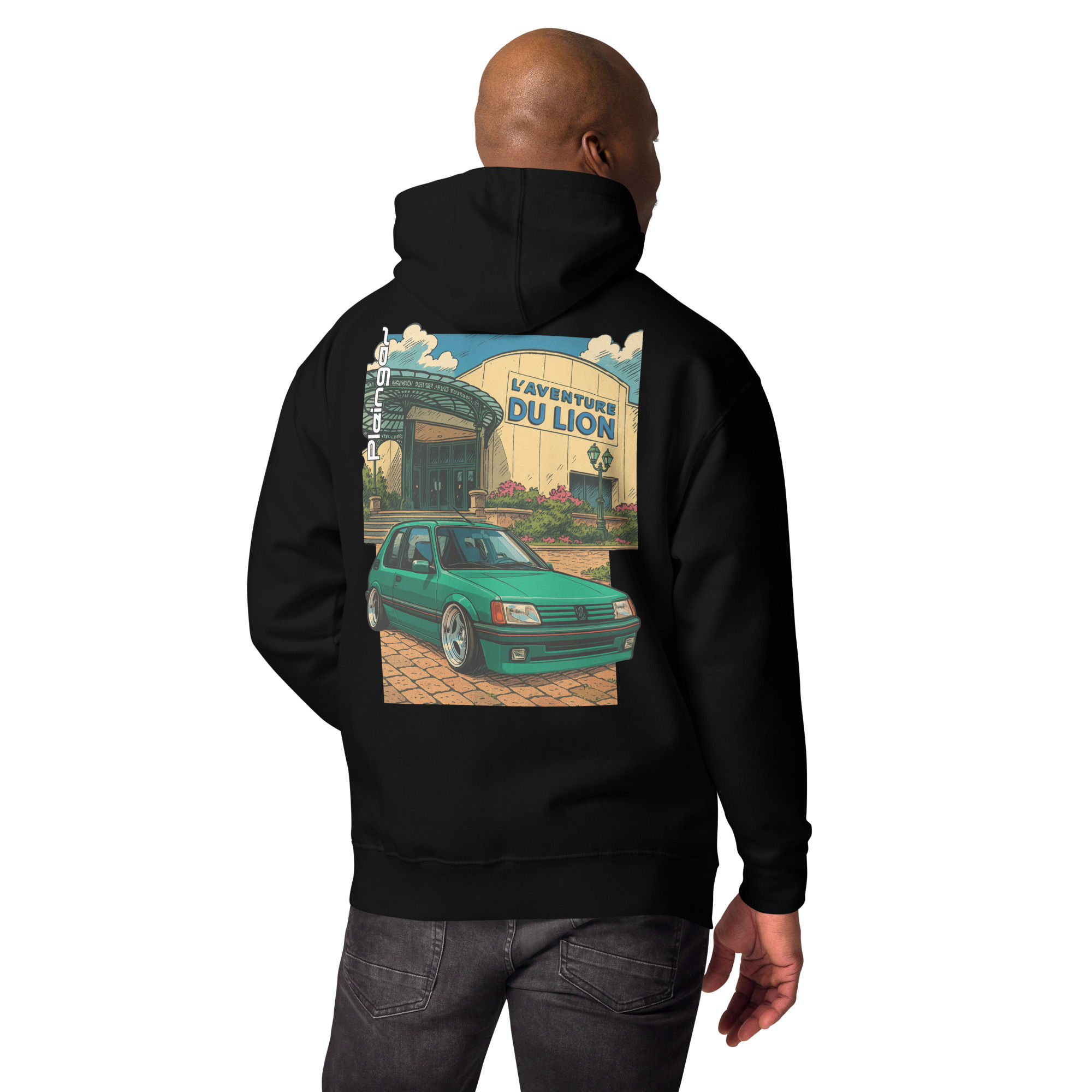 Hoodie Pleingaz 205 GRIFFE LOW - du S au 3XL - unisex coton/polyester