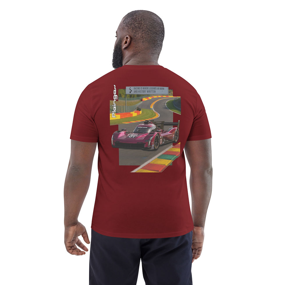 Miniature : T-shirt Pleingaz CADDY V8 LMDH - du S au 5XL - Unisex Coton Bio Oeko-tex