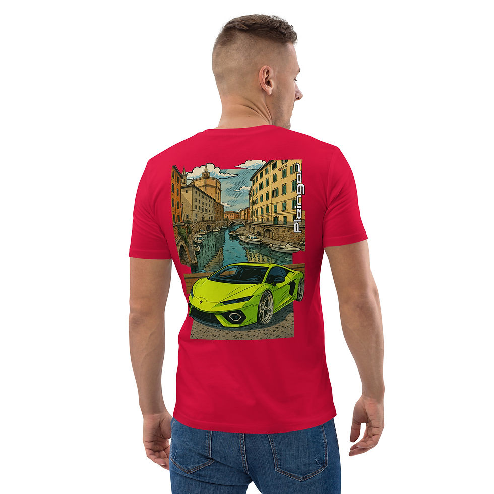 Miniature : T-shirt Pleingaz TEMERARIO Unisex Coton bio Oeko-Tex