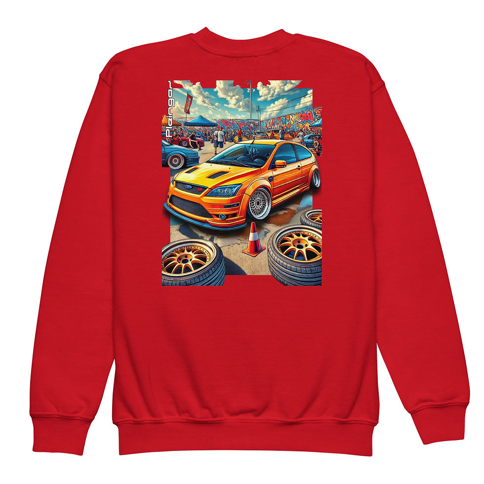 Thumbnail: Kids Sweater Pleingaz FOCUS ST unisex coton/polyester