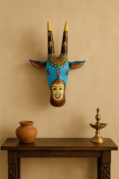 Adorn your walls with Indian folk art, handpainted wall plates, and miniature paintings from Madhubani, Pichwai & Gond traditions.