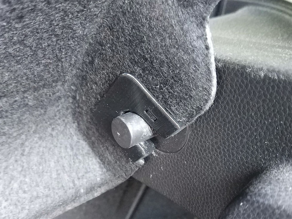 Ford Fiesta MK5/6/7 Bagaj Rafı Klipsi