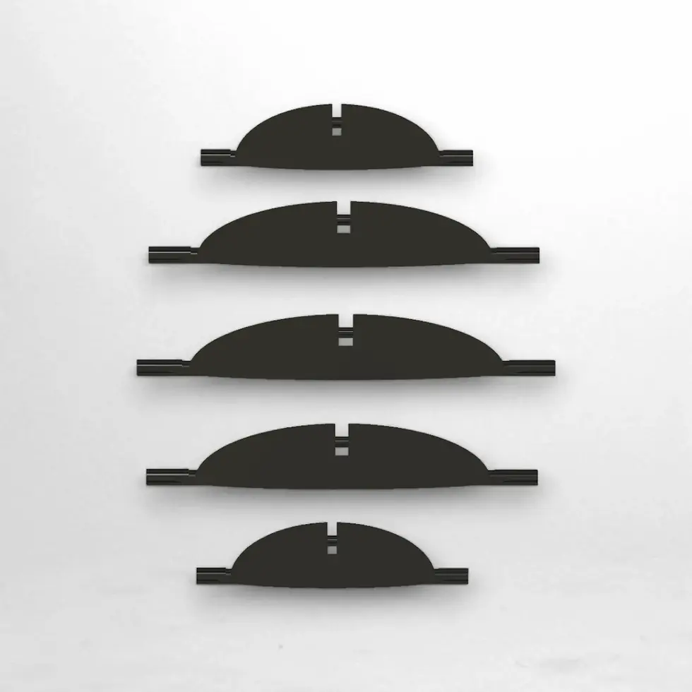 Küçük resim: Audi A3 8p Havalandırma Izgarası Tamir Kiti Takım