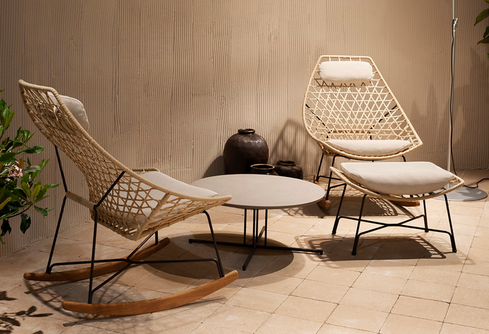 Thumbnail: Cut Rocking Armchair