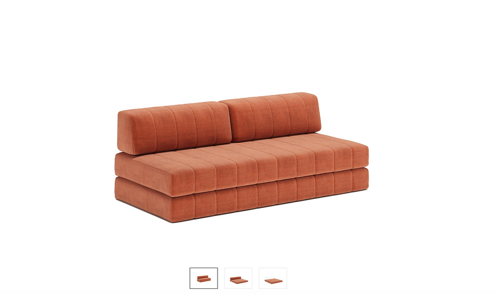 Thumbnail: CozyPad Sofa Bed