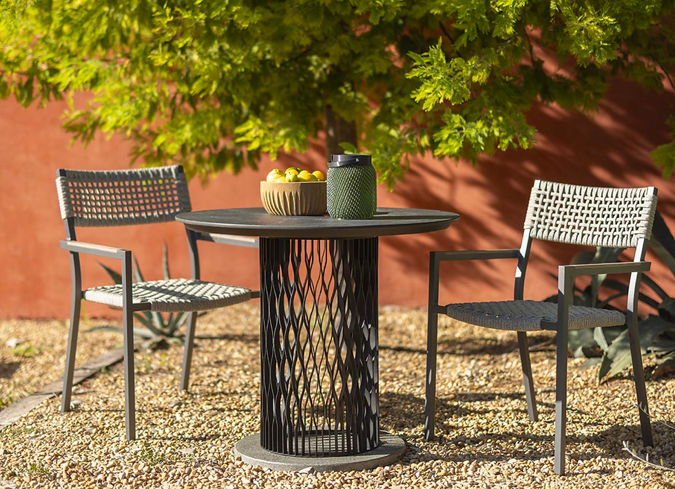 Solar table Ø110cm Cadix