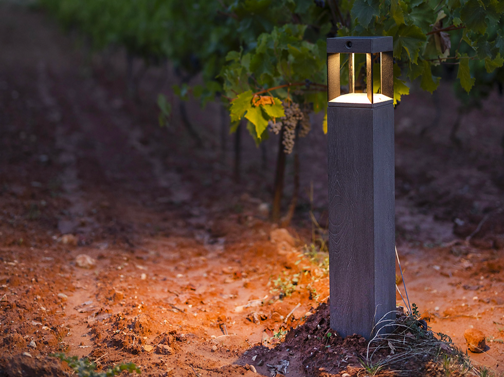 Thumbnail: Teckalu Solar bollard 90cm