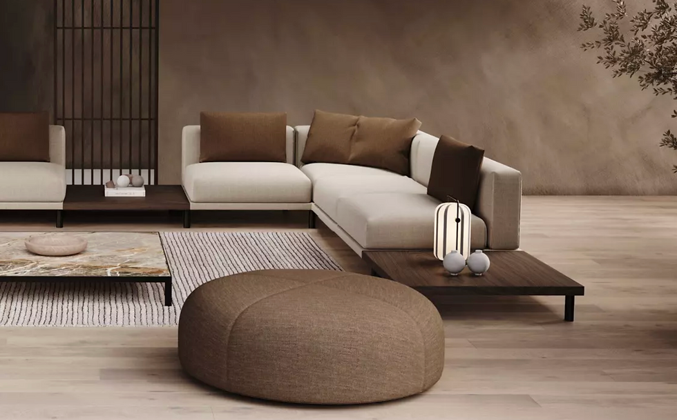 Thumbnail: Noma Sofa 3 Seater Slim Arm