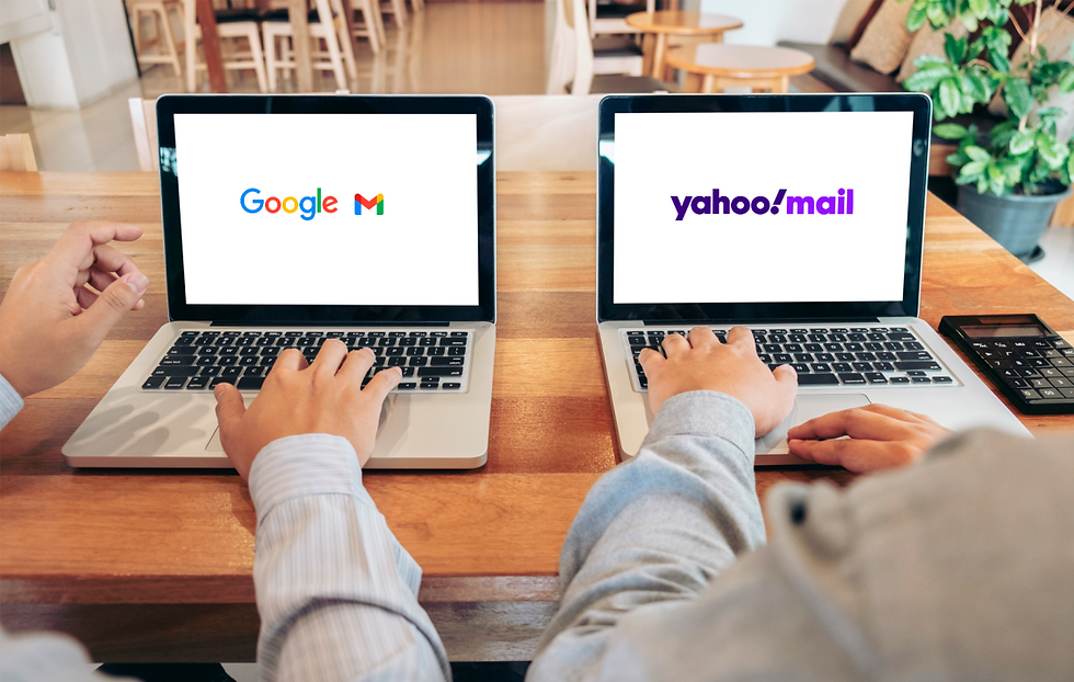 Gmail vs. Yahoo