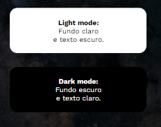 Light Mode x Dark Mode