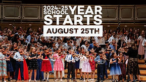 Fall term begins Sunday August 25th