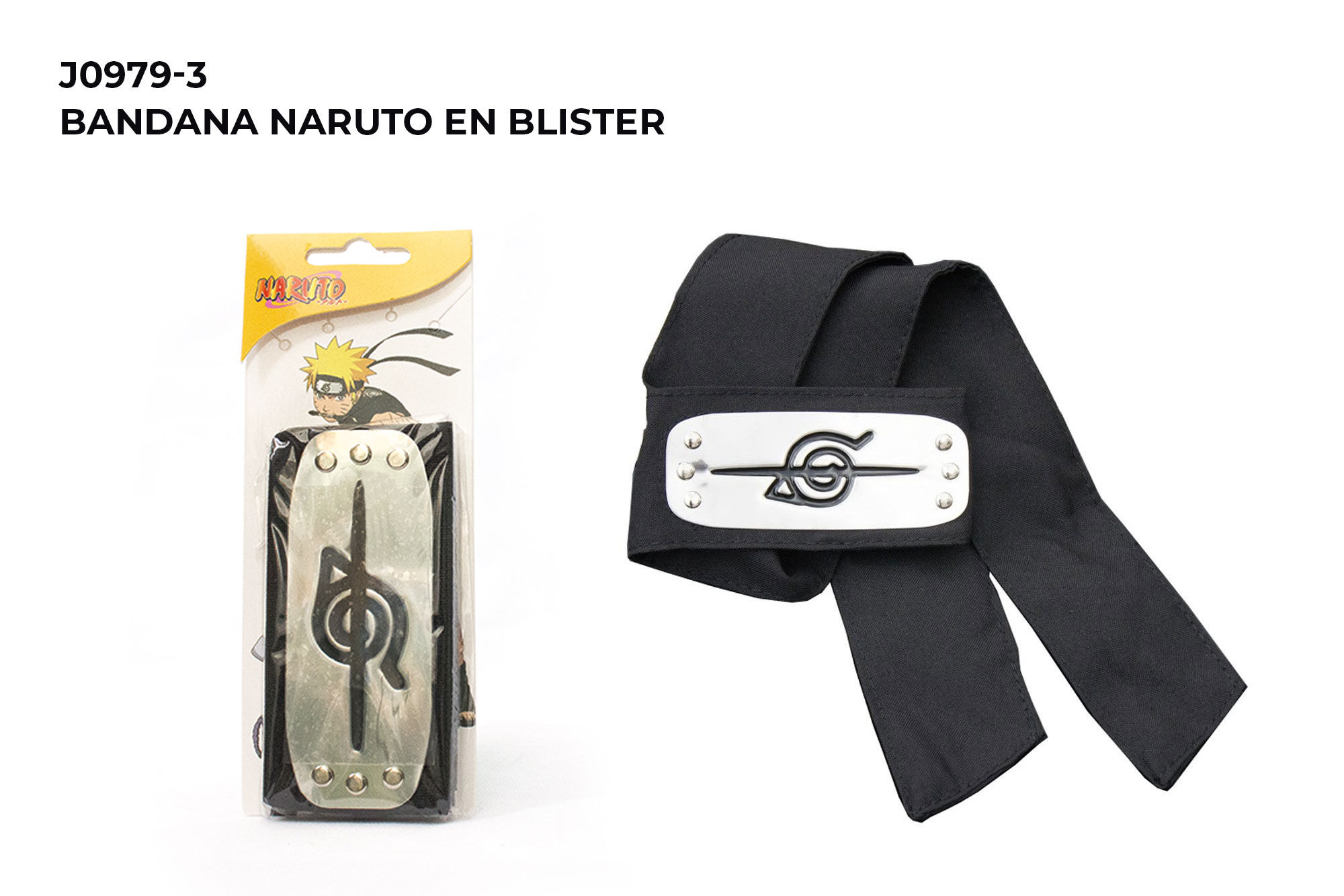 Bandana Naruto en Blíster