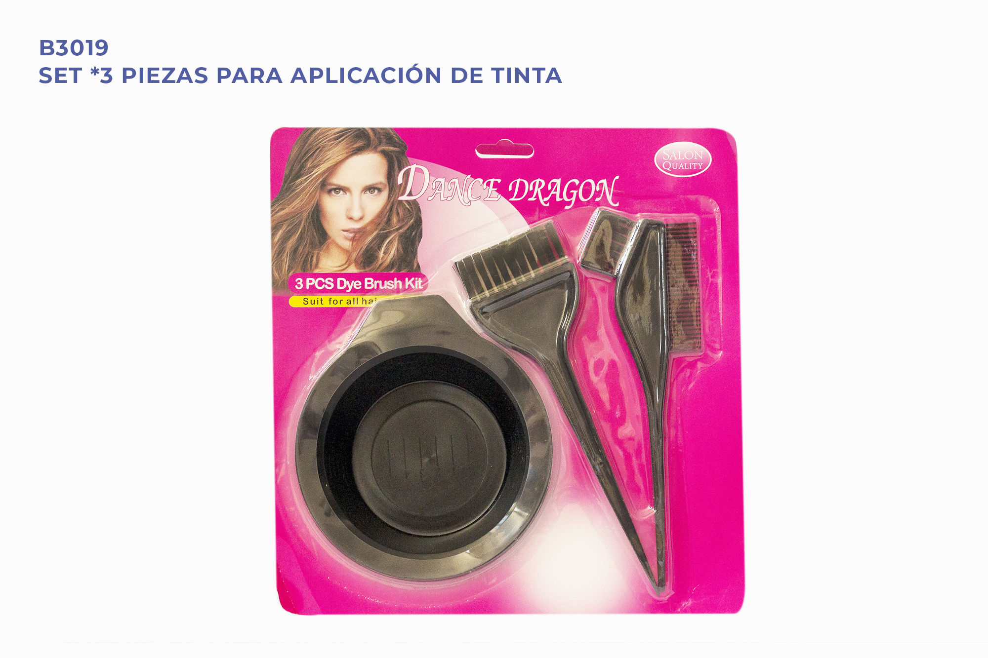 Set*3 Para Aplicación De Tinta.