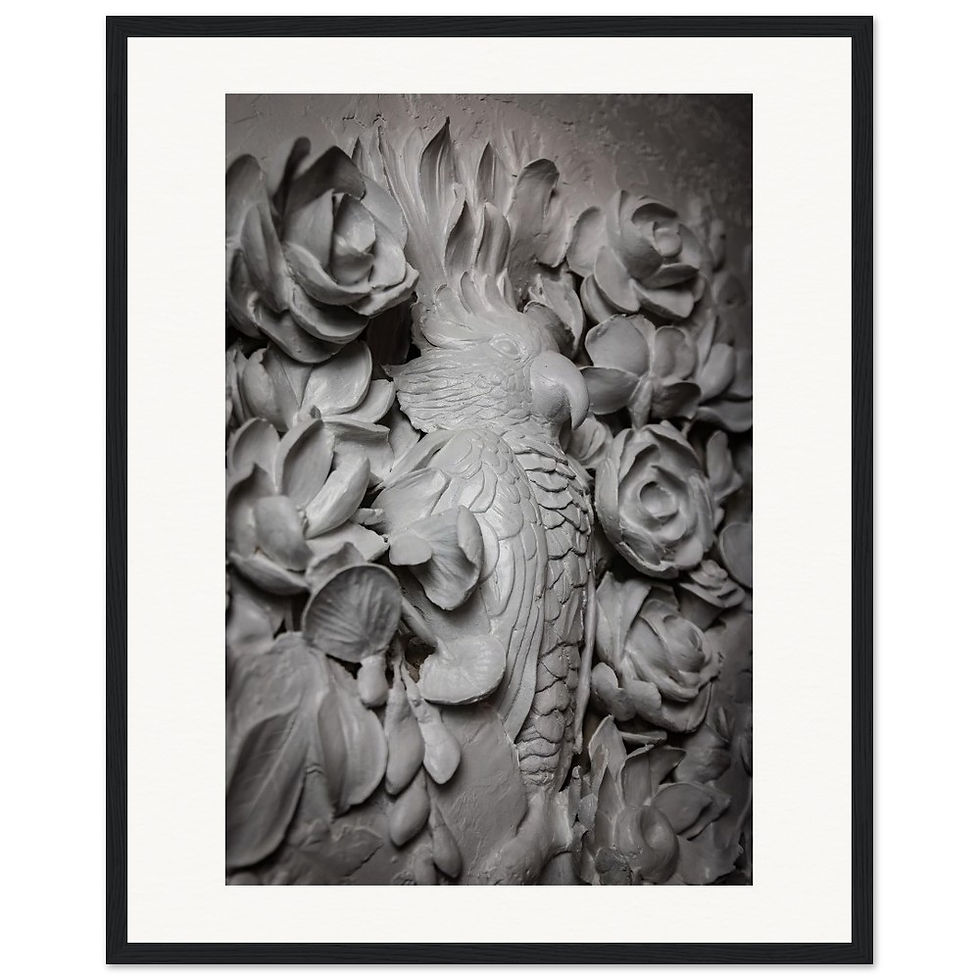 Rapsodia Silvestre (Detalle) - Museum-Quality Matte Paper Wooden Framed Poster