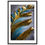 Miniatura: Golden Plume Dreams - Premium Wooden Framed Poster