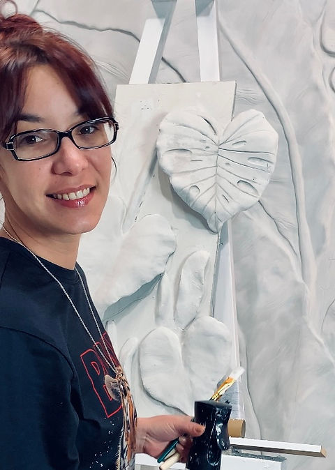 Bell de la Vega. Drywall Art sculpture. Bas relief.