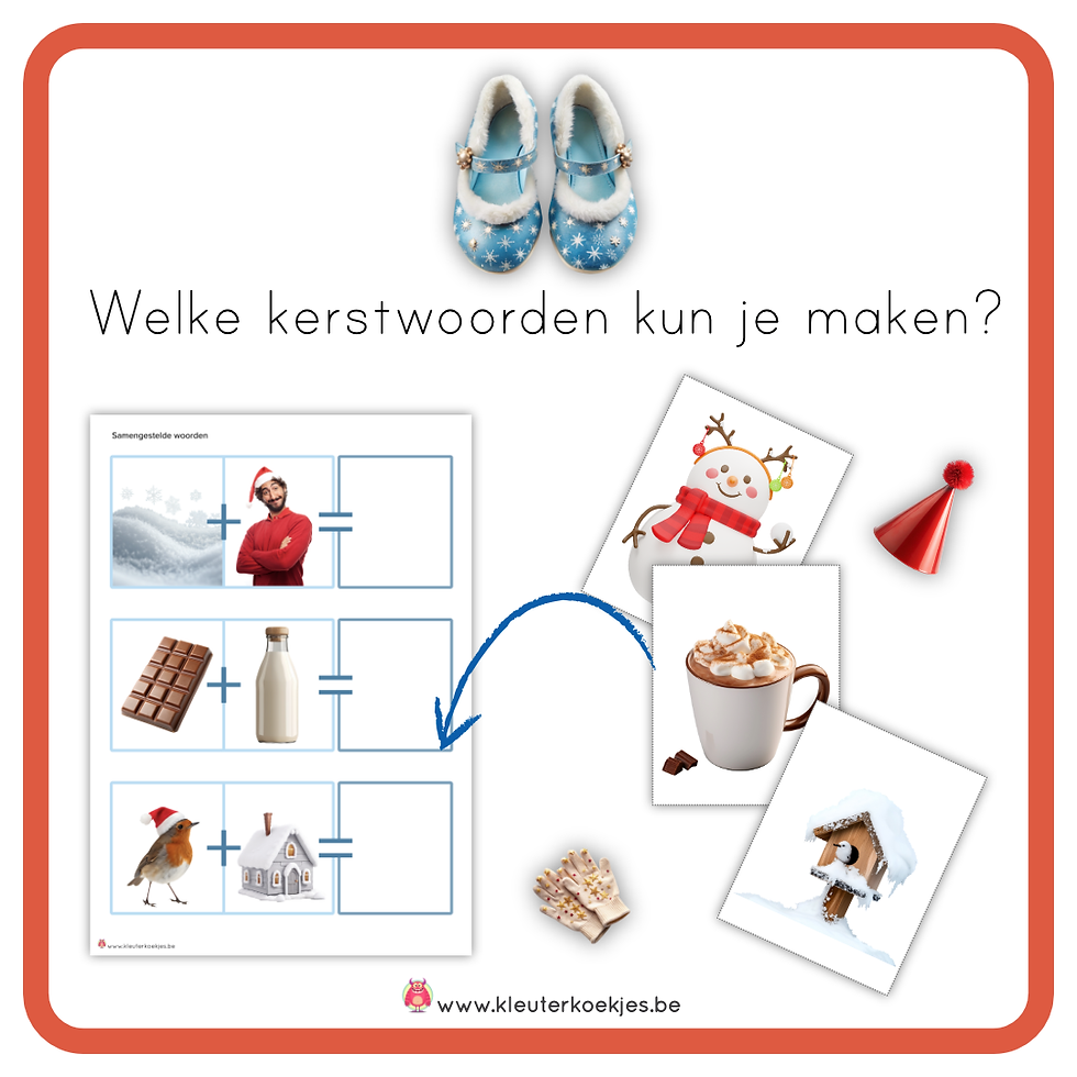 Thumbnail: Talig Kerstfeest  - Kerstbundel boordevol Taalimpulsen - Kleine letters!