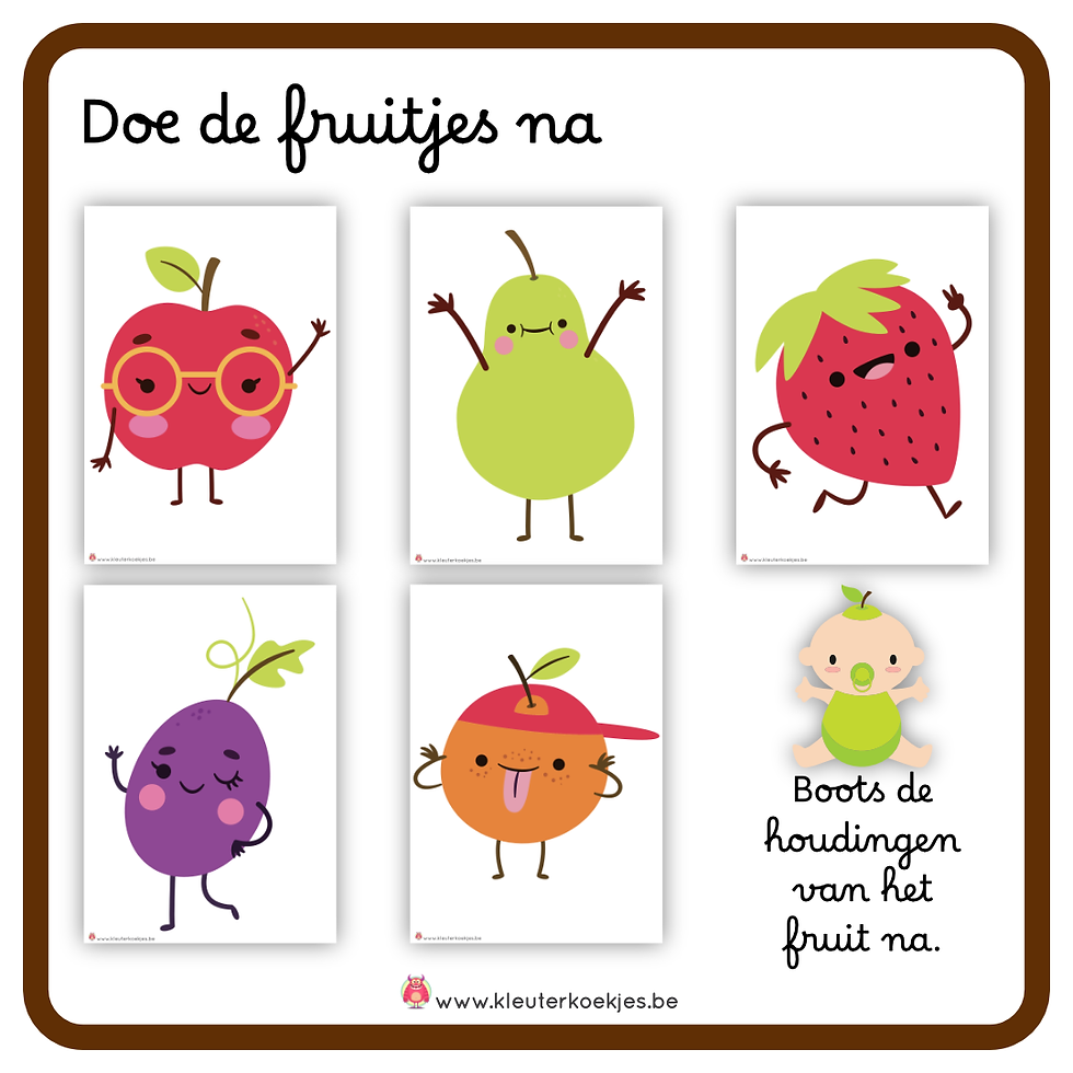 Thumbnail: TUTTI FRUTTI! Themabundel "Fruit" voor de Jongste Kleuters