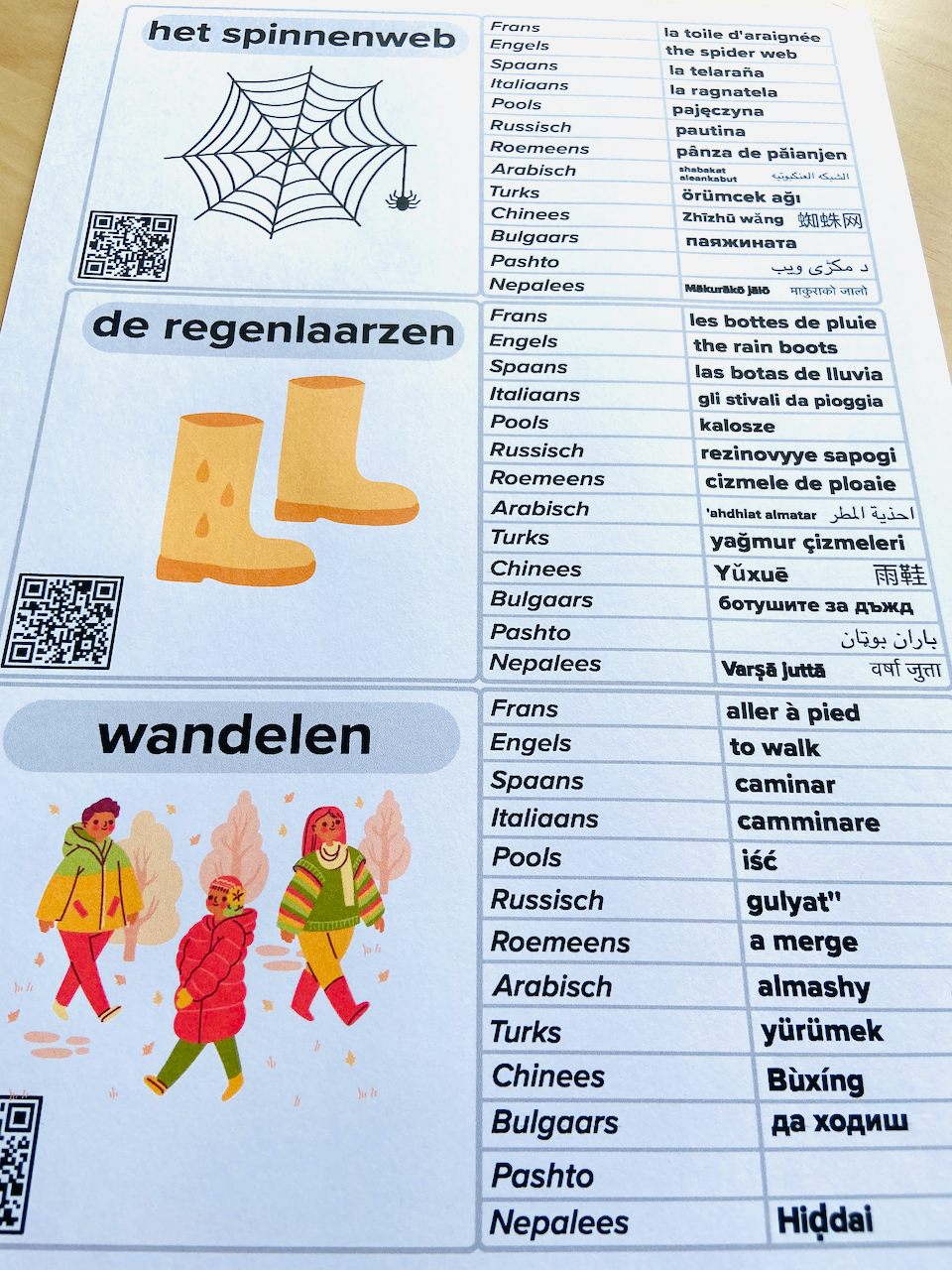 Thumbnail: KOEKIETAAL "HERFST" : Geef kinderen de taal mee naar huis!