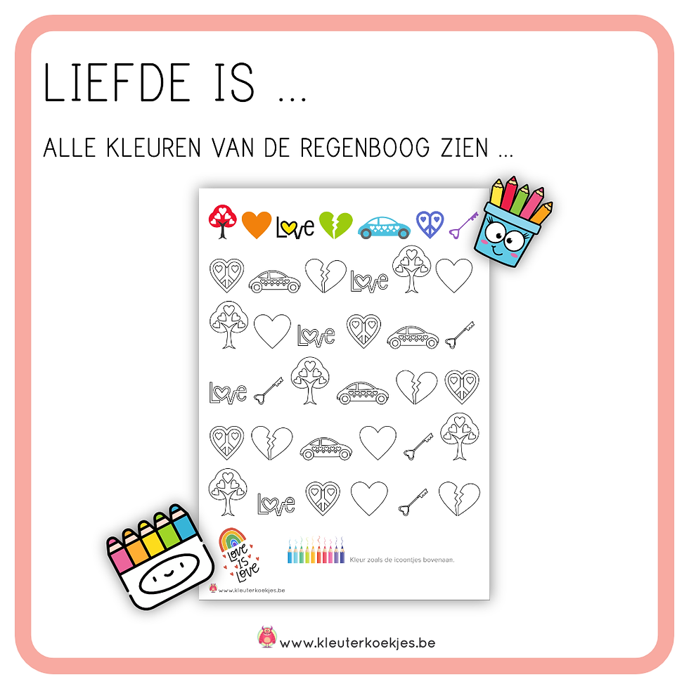 Thumbnail: IK ZIE JE GRAAG-BUNDEL: Activiteitenbundel voor 2e en 3e kleuterklas