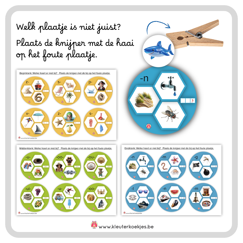 Thumbnail: ZOMERKLANKEN - Fonologisch en Fonemisch bewustzijn voor Oudste Kleuters en 1e Lj