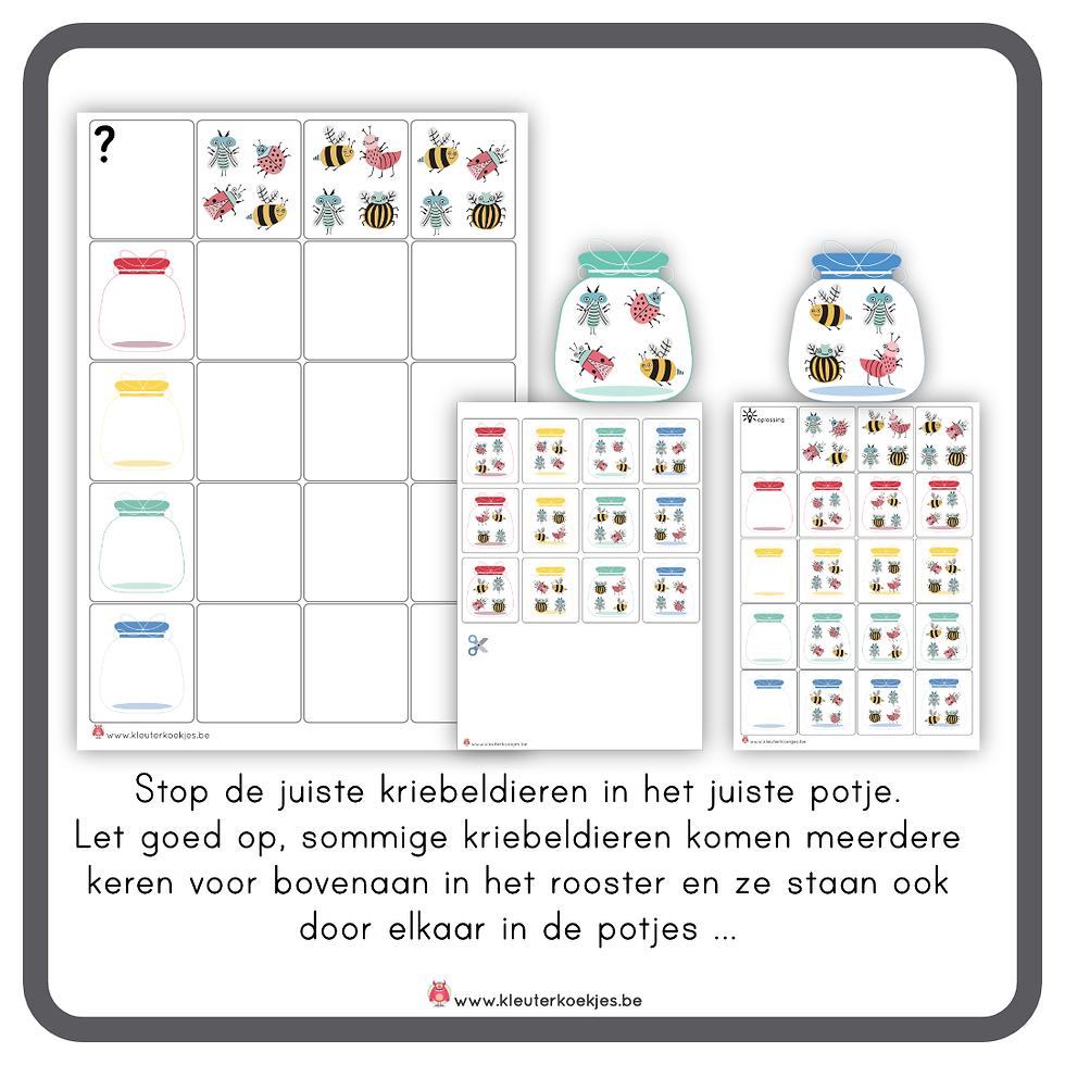 Thumbnail: 9 LENTELEUKE MATRIXEN VOOR 4/5-JARIGEN