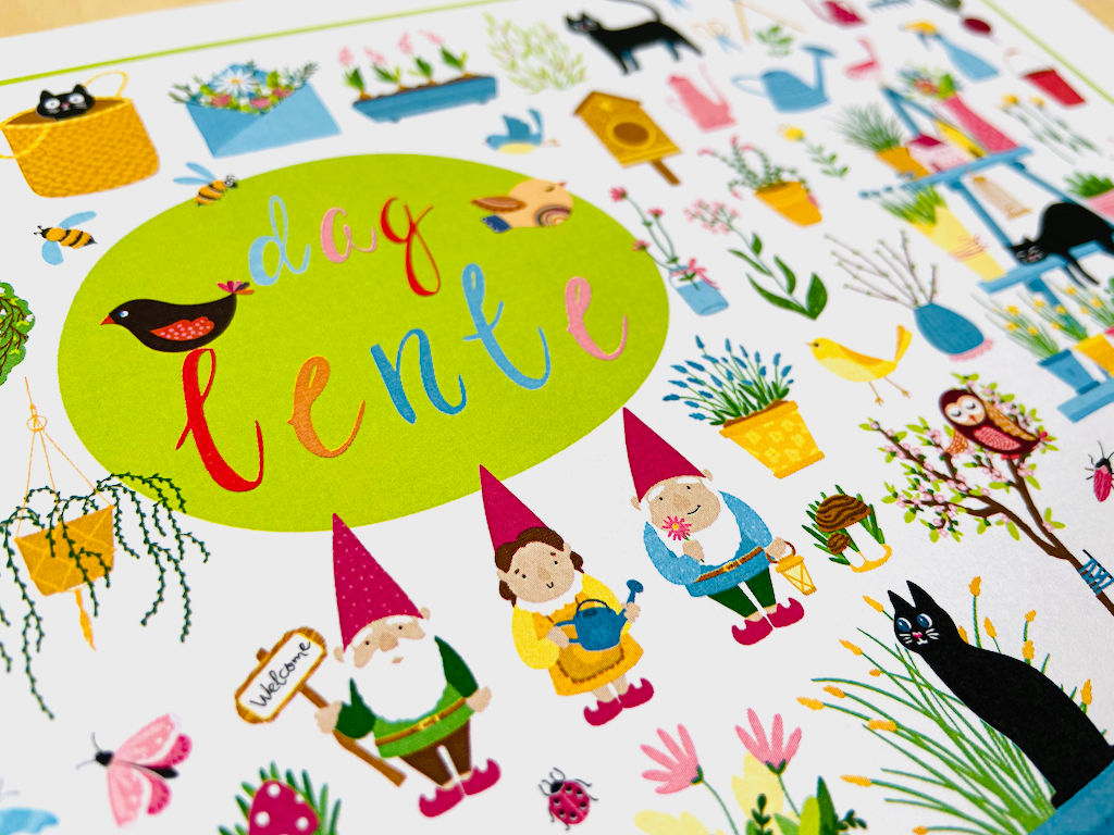 LENTEZOEKPRENTEN voor OUDSTE KLEUTERS & 1E LEERJAAR