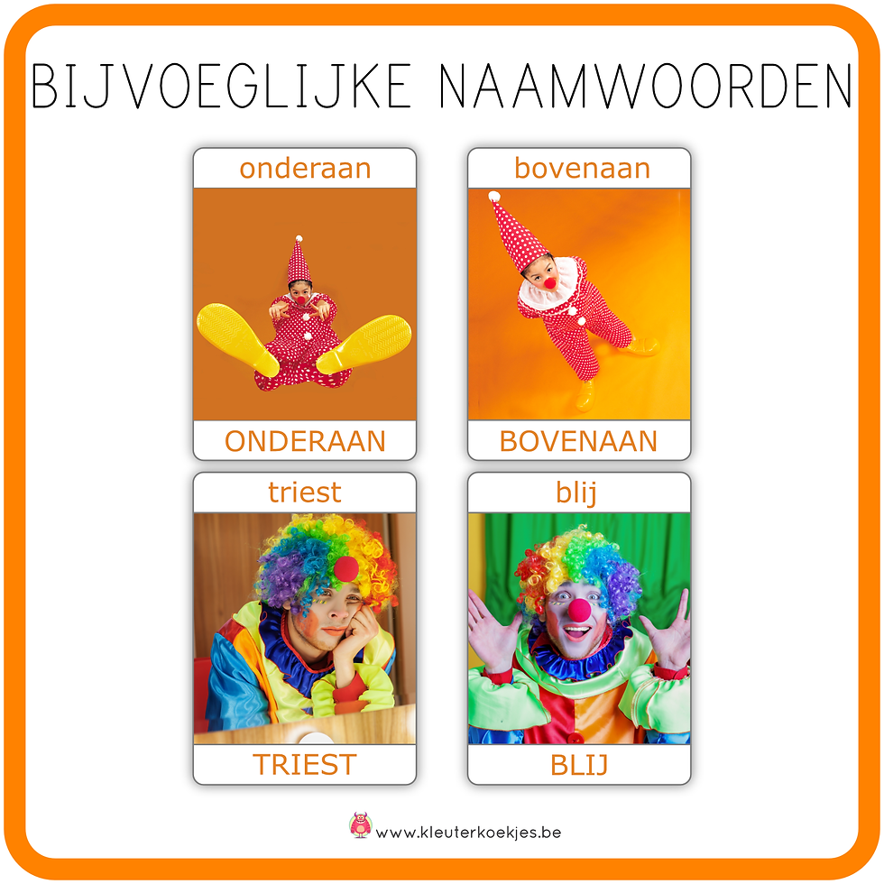 Thumbnail: WOORD - FOTOKAARTEN "CARNAVAL"