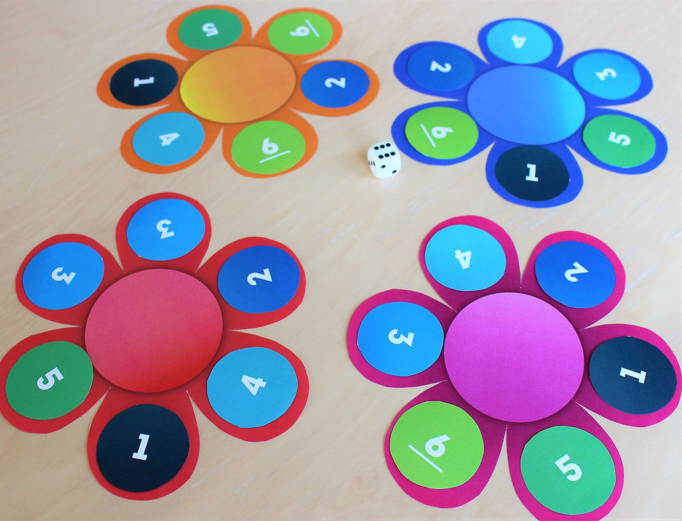 Thumbnail: LENTE TELDOBBELSPEL: Telspel met 4 differentiaties