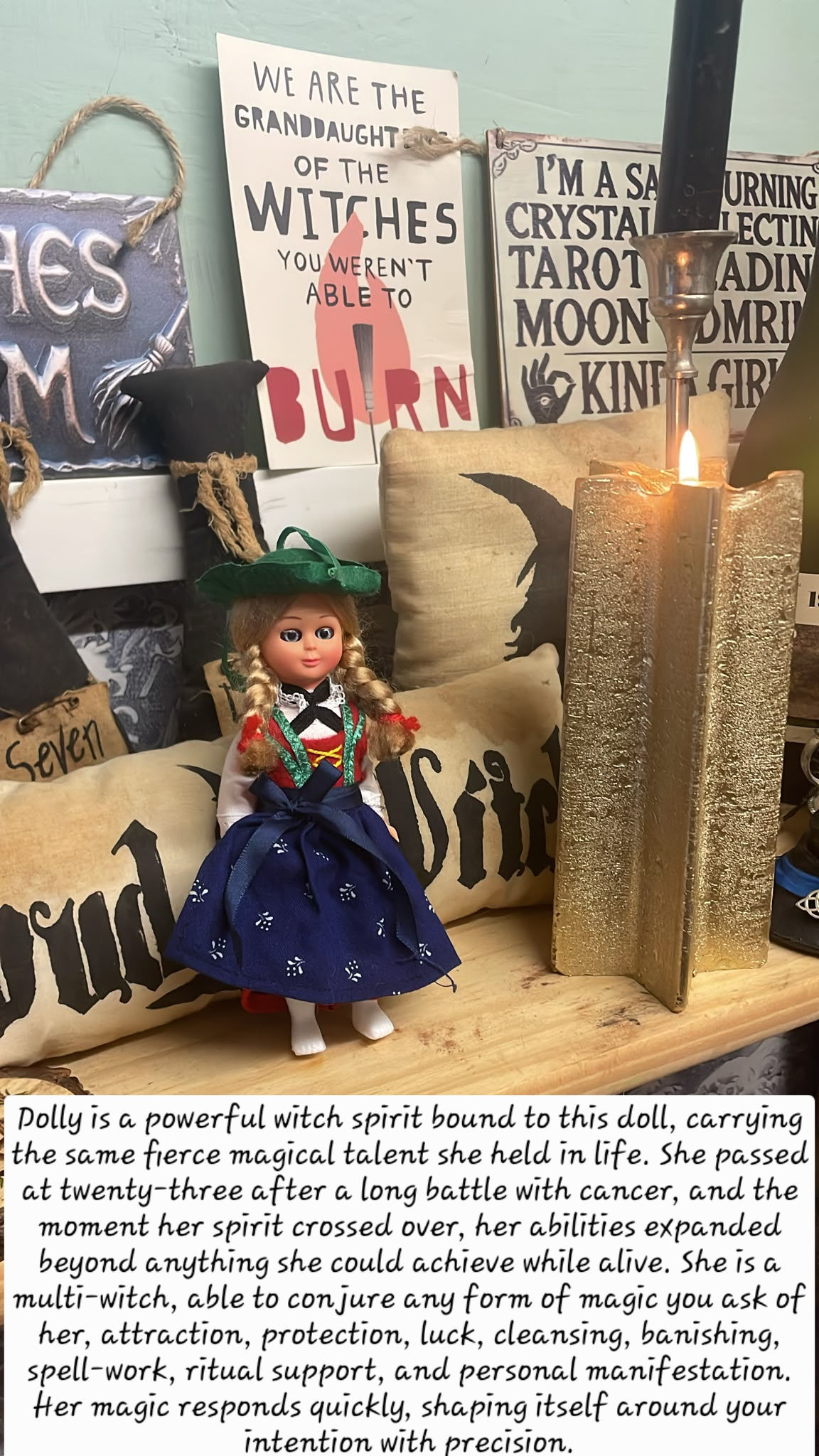 Dolly. Witch Spirit.