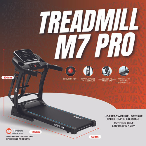 M7 PRO Treadmill Econn