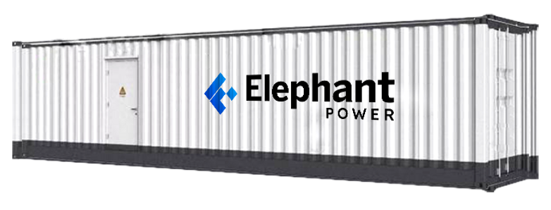 40 ft. container storage system