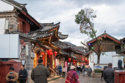 lijiang old town yunnan china เมืองเก่าลี่เจียง หยุนหนาน จีน