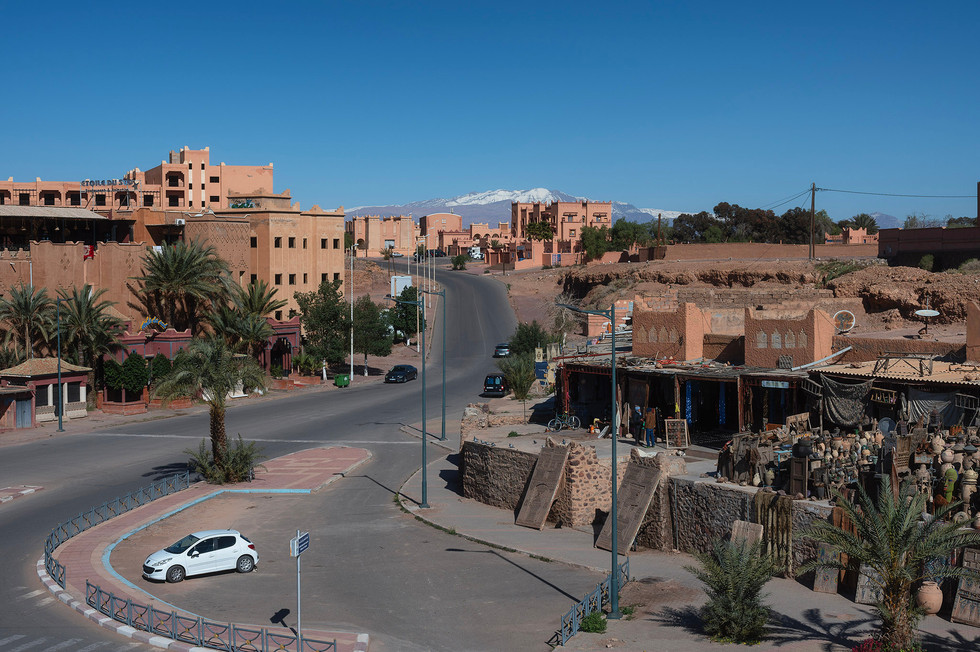 Taourirt Kasbah ouarzazate morocco วาร์ซาเซต โมร็อกโก
